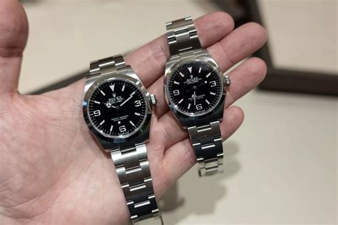 buy rolex explorer 40|rolex explorer 36mm vs 40mm.